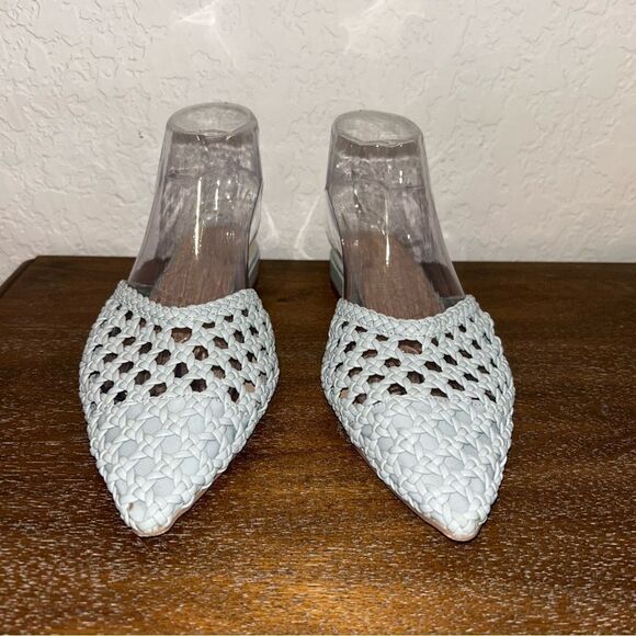 Sincerely Jules Behold Woven Slip On Mule Slide Shoes - Picture 4 of 8